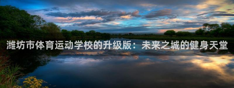 yy易游官方正版app开户:潍坊市体育运动学校的升级版:未来